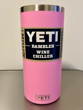 NWT Yeti Rambler Wine Chiller in Pink